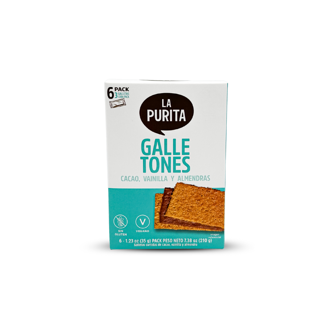 Cookies Thins- Cocoa, Vanilla And Almond Mix (6 PACK)