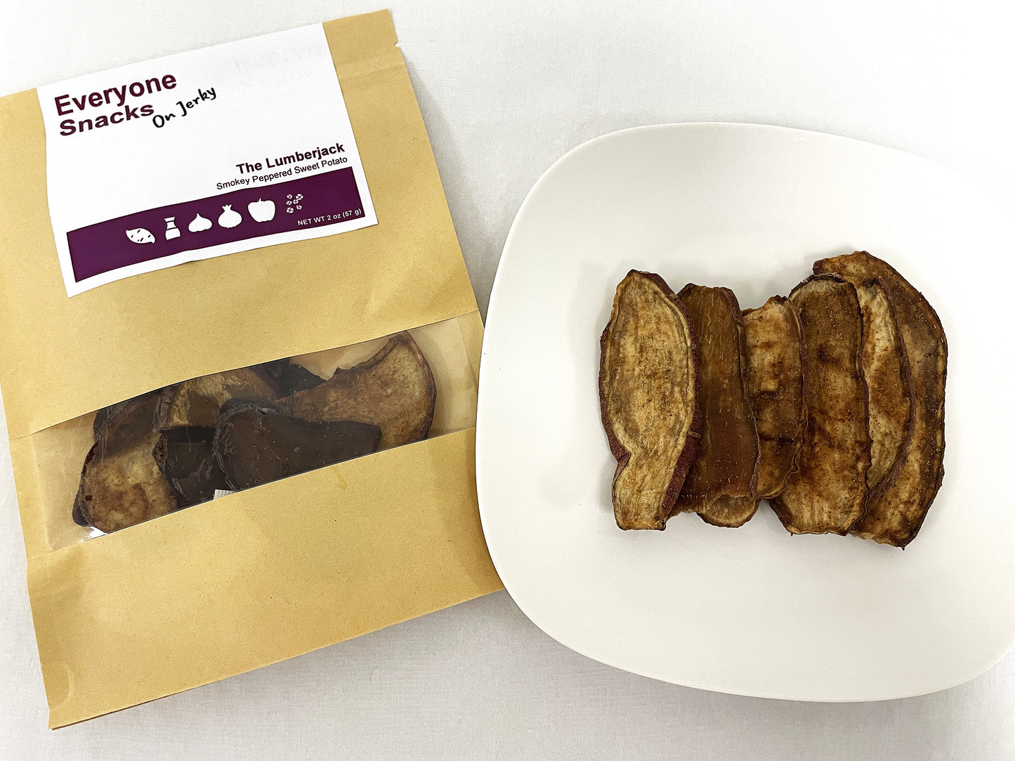 The Lumberjack Sweet Potato Jerky