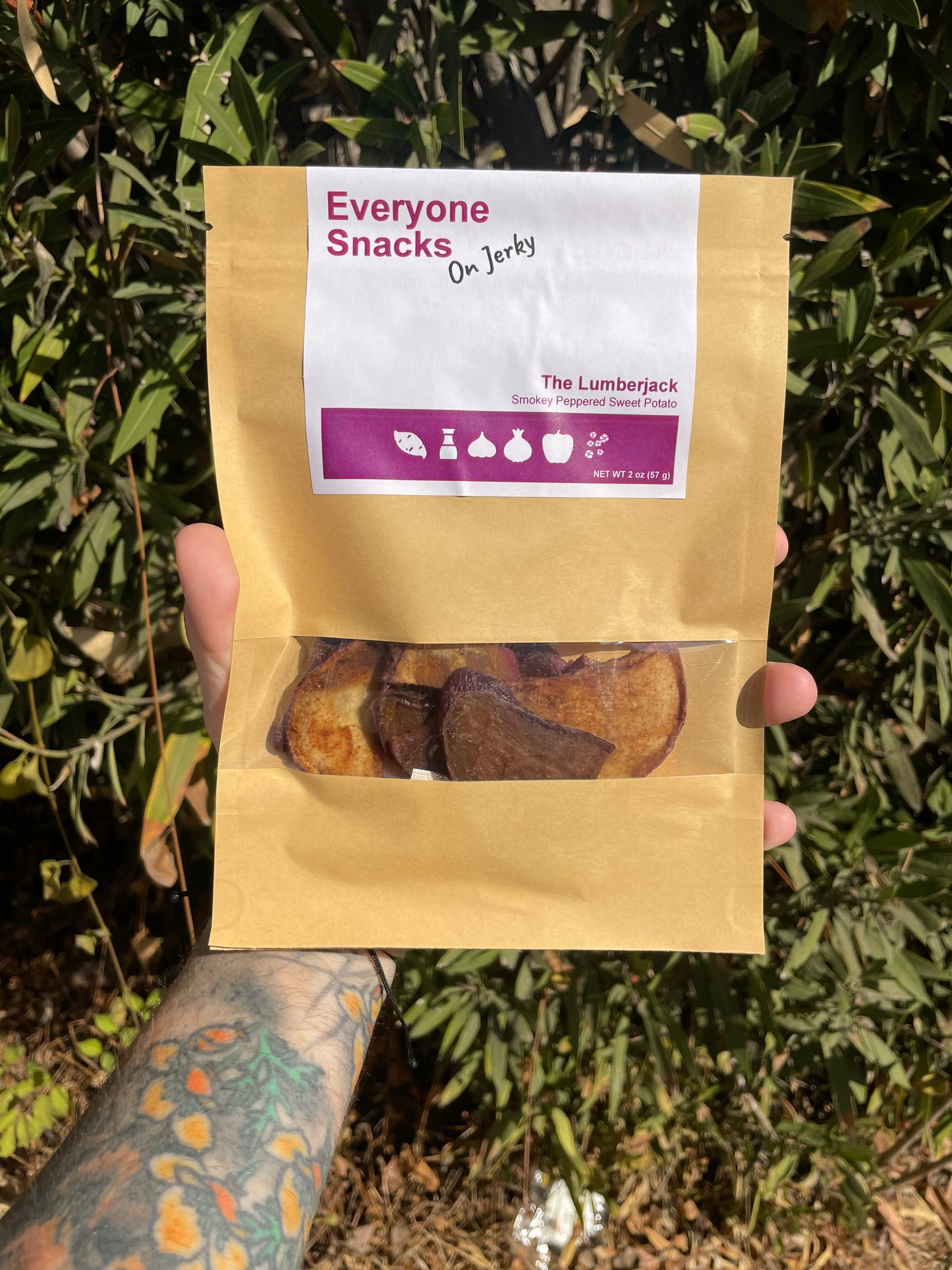 The Lumberjack Sweet Potato Jerky