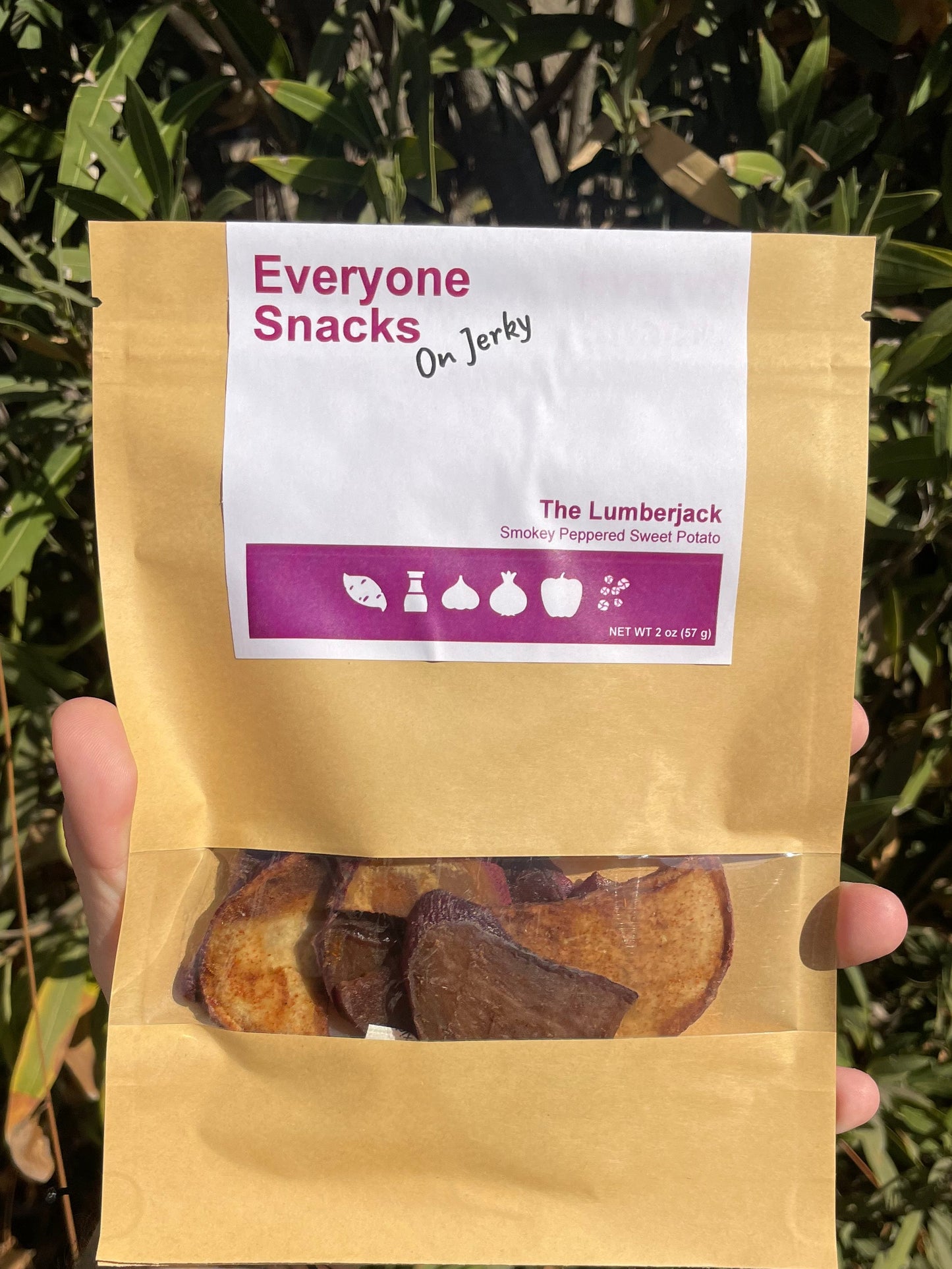 The Lumberjack Sweet Potato Jerky