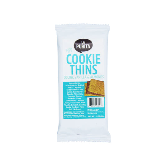 Cookies Thins- Cocoa, Vanilla And Almond Mix (6 PACK)