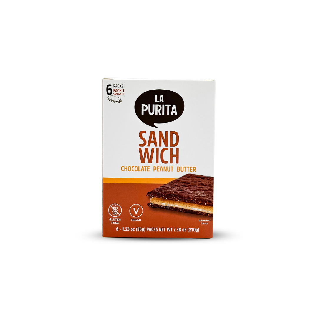Sandwich Cookies- Oatmeal Peanut filled, Cocoa and Vanilla (6 PACK)