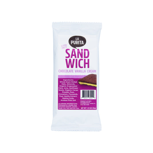 Sandwich Cookies- Oatmeal Vanilla-filled And Cocoa (6 PACK)